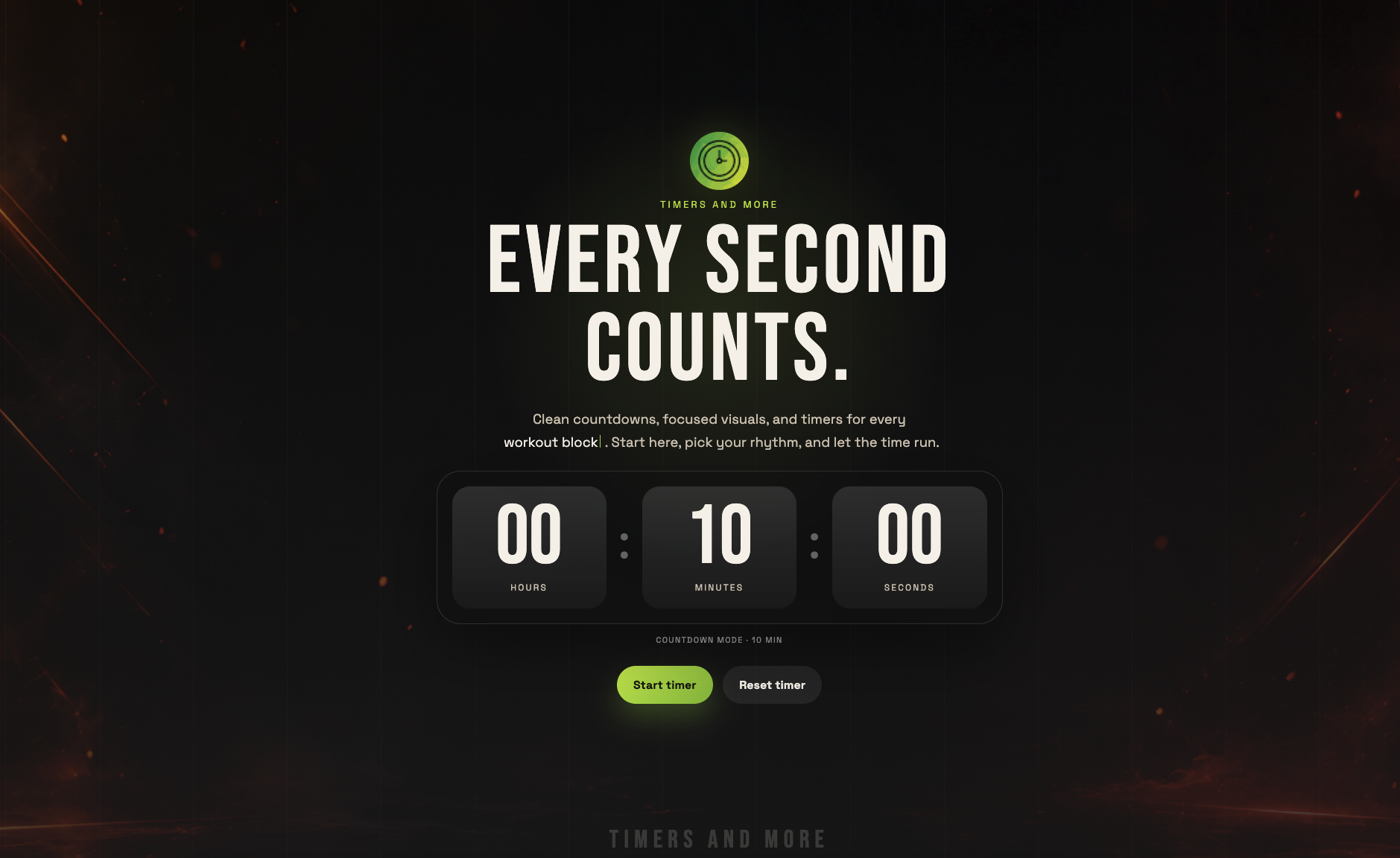 A New Look for Timers And More